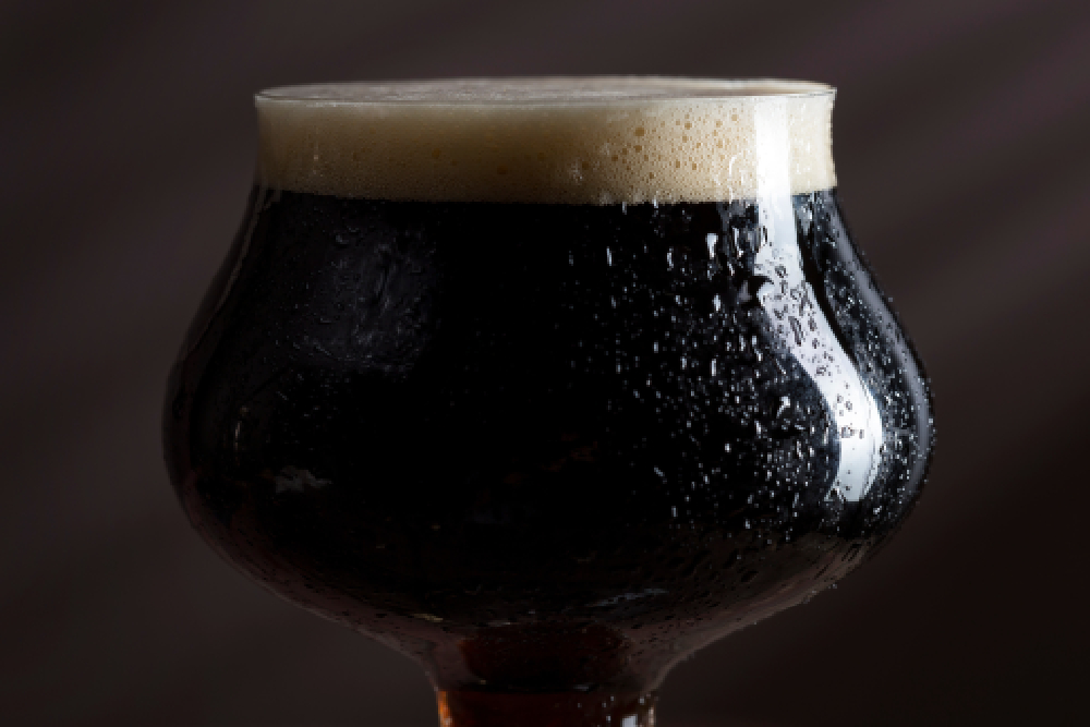 An image of nitro beers in glass